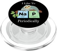 Mi piace fare un pisolino periodicamente scientifico bradipo tavola periodica PopSockets PopGrip per MagSafe