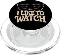 Mi piace guardare maschera veneziana sottile Swinger Lifestyle PopSockets PopGrip per MagSafe