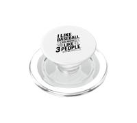 Mi piace il baseball e forse tre persone PopSockets PopGrip per MagSafe