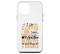 Mi piace il caffè il mio Golden Retriever e forse 3 persone Custodia per iPhone 12 mini