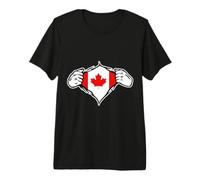 Mi Piace Il Canada - vivi Il Canada Maglietta Premium