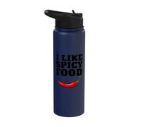Mi piace il cibo piccante Stainless Steel Insulated Water Bottle
