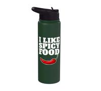 Mi piace il cibo piccante Stainless Steel Insulated Water Bottle