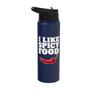 Mi piace il cibo piccante Stainless Steel Insulated Water Bottle