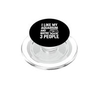 Mi piace il mio acquario e forse 3 persone PopSockets PopGrip per MagSafe