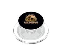 Mi piace il mio Alpine Dachsbracke e forse come 3 persone umorismo PopSockets PopGrip per MagSafe