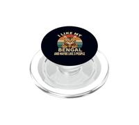 Mi piace il mio Bengala e forse 3 Persone Umorismo proprietario di gatti PopSockets PopGrip per MagSafe