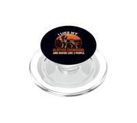 Mi piace il mio Bluetick Coonhound e forse 3 Persone PopSockets PopGrip per MagSafe