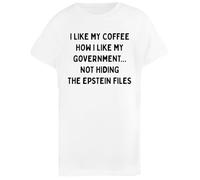Mi Piace Il Mio caffè così Come Mi Piace Il Mio Camiseta Infantil Básica Algodón Blanca Basic Cotton White Children's T-Shirt
