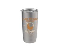 Mi piace il mio uomini come mi piace il mio caffè scorrevole fuori dal tetto Bicchiere termico in acciaio inox doppia parete