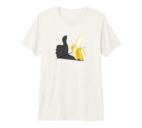 Mi Piace la Banana ottimista Pop-Art Maglietta Premium