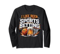 Mi Piace la Birra e Le scommesse Sportive Parlay Bere Basket Maglia a Manica