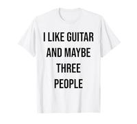 Mi Piace la Chitarra e Forse Tre Persone Maglietta