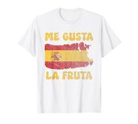 Mi piace La Fruta Meme Spagna Bandiera Ayuso Sanchez Politica Maglietta