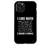 Mi piace la matematica e forse 3 persone Matematica divertente Custodia per iPhone 11 Pro