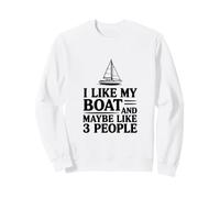 Mi Piace la mia Barca e Forse 3 Persone Felpa