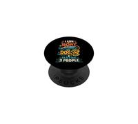 Mi piace la mia barca, il mio cane e forse 3 persone amanti della barca PopSockets PopGrip Adesivo