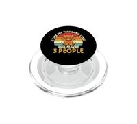 Mi piace la mia mucca delle Highland e forse 3 Persone Divertente introverso PopSockets PopGrip per MagSafe