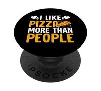 Mi piace la pizza più delle persone PopSockets PopGrip Adesivo