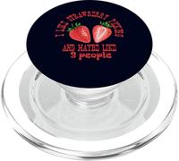 Mi piace la raccolta delle fragole e forse 3 persone umorismo introverso PopSockets PopGrip per MagSafe