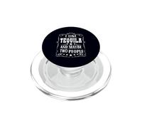 Mi piace la tequila e forse due persone Umorismo bere alcolici PopSockets PopGrip per MagSafe