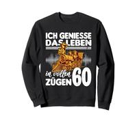 Mi Piace la Vita 60 Anni Treno Treno Treno Design Felpa