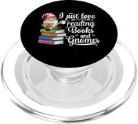 Mi piace leggere libri e gnomi PopSockets PopGrip per MagSafe