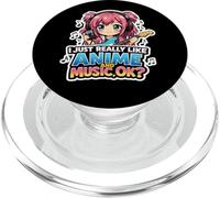 Mi piace molto Anime E Musica OK Teen Giapponese Amante PopSockets PopGrip per MagSafe
