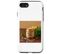 Mi piace molto burro di mandorle Snack Proteine Vegano Vegetariano Custodia per iPhone SE (2020) / 7/8