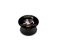Mi piace molto Cavalier King Charles Ok Dog Lover PopSockets PopGrip Adesivo