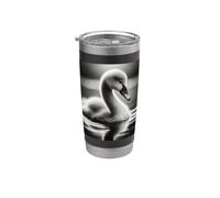 Mi piace molto Cygnets Cygnet Swan Bicchiere termico in acciaio inox doppia parete