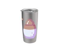 Mi piace molto Dalgona Coffee Candy Bicchiere termico in acciaio inox doppia parete
