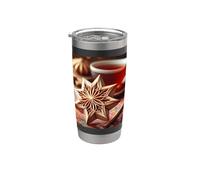 Mi piace molto Dalgona Coffee Candy Bicchiere termico in acciaio inox doppia parete
