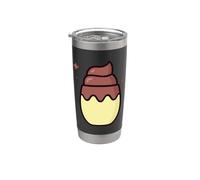 Mi piace molto Dalgona Coffee Candy Bicchiere termico in acciaio inox doppia parete