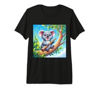 Mi Piace Molto Didgeridoo - Musica Koala indigena aborigena Maglietta Premium