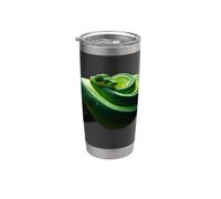 Mi piace molto Green Tree Pythons Python Bicchiere termico in acciaio inox doppia parete