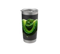 Mi piace molto Green Tree Pythons Python Bicchiere termico in acciaio inox doppia parete