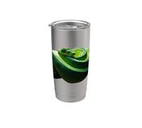Mi piace molto Green Tree Pythons Python Bicchiere termico in acciaio inox doppia parete