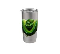 Mi piace molto Green Tree Pythons Python Bicchiere termico in acciaio inox doppia parete