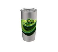 Mi piace molto Green Tree Pythons Python Bicchiere termico in acciaio inox doppia parete