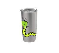 Mi piace molto Green Tree Pythons Python Bicchiere termico in acciaio inox doppia parete