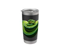 Mi piace molto Green Tree Pythons Python Bicchiere termico in acciaio inox doppia parete