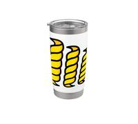 Mi piace molto i fusilli Bicchiere termico in acciaio inox doppia parete