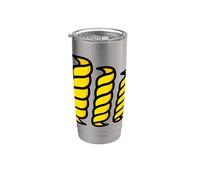 Mi piace molto i fusilli Bicchiere termico in acciaio inox doppia parete