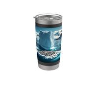 Mi piace molto il bellissimo iceberg Ice Berg Bicchiere termico in acciaio inox doppia parete