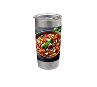 Mi piace molto il Gazpacho zuppa fredda e bevande Spagna Portogallo Bicchiere termico in acciaio inox doppia parete