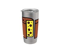 Mi piace molto il panettone dolce italiano Bicchiere termico in acciaio inox doppia parete