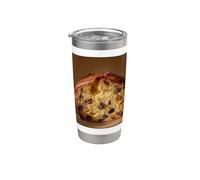 Mi piace molto il panettone dolce italiano Bicchiere termico in acciaio inox doppia parete