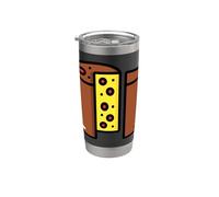 Mi piace molto il panettone dolce italiano Bicchiere termico in acciaio inox doppia parete