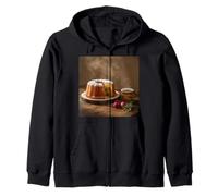 Mi Piace Molto Il panettone Dolce Italiano Felpa con Cappuccio